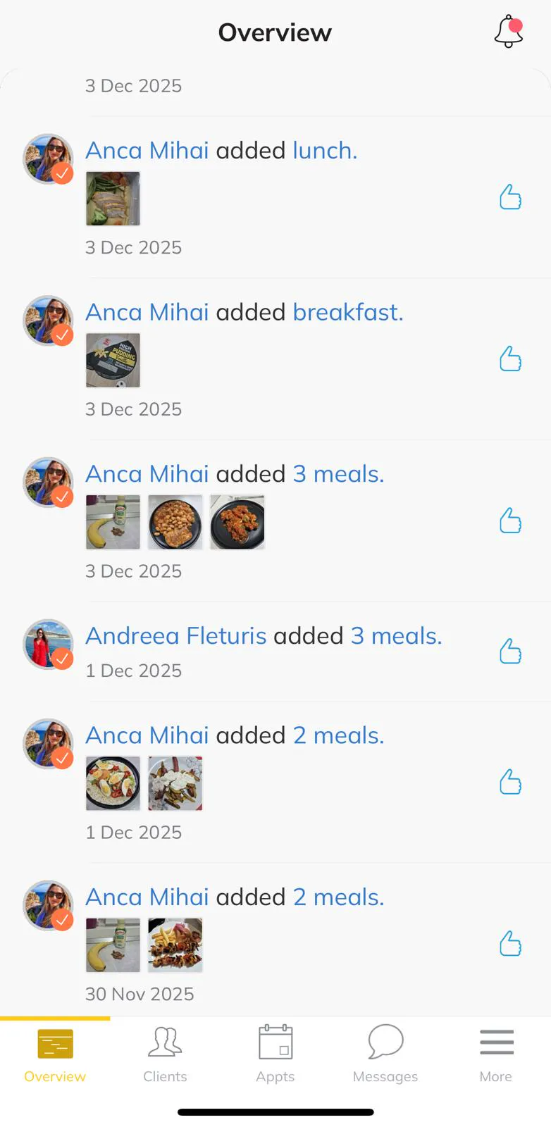 Loghezi mesele și primești feedback